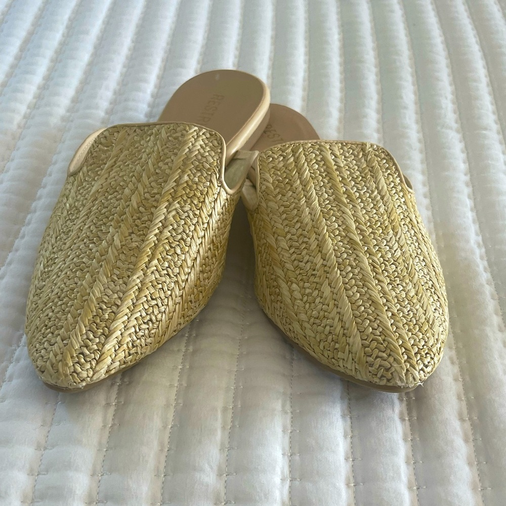 Woven mules